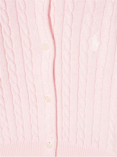 Cardigan bambina rosa RALPH LAUREN KIDS | 310543047006
